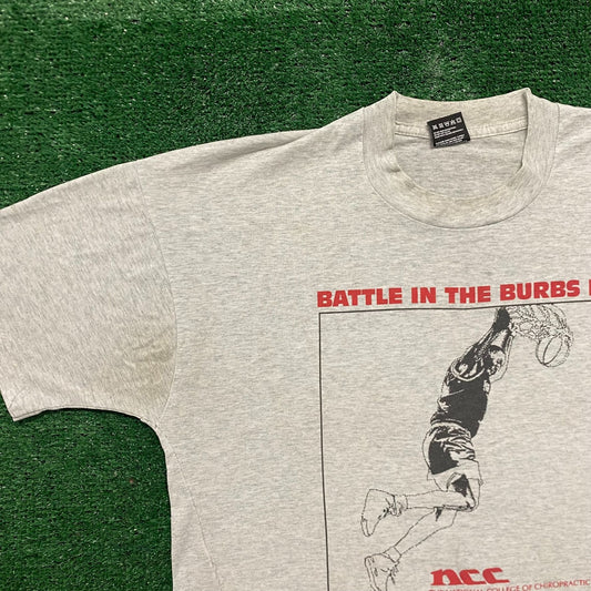 Vintage 90s Basketball Single Stitch Essential Sports Tee