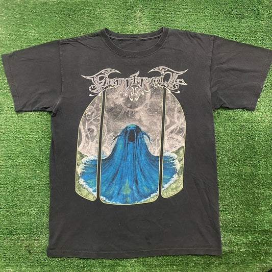 Vintage Y2K Finntroll Black Metal Band Art Gothic Punk Tee