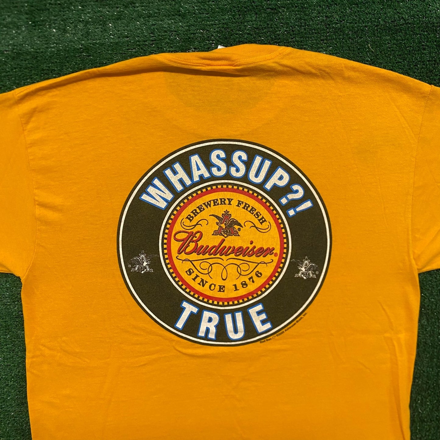 Budweiser Whassup? Vintage 90s Beer Drunk T-Shirt