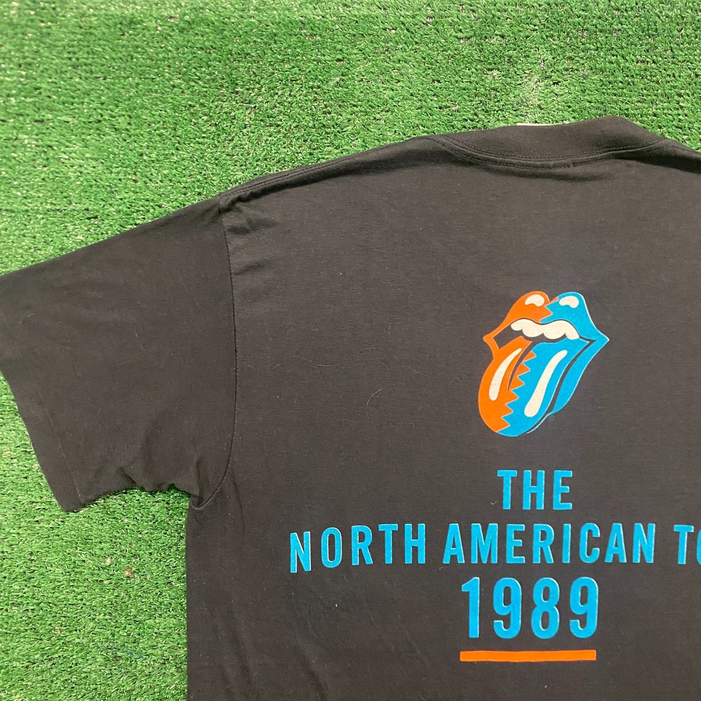 Vintage 80s Rolling Stones Tour Single Stitch Rock Band Tee