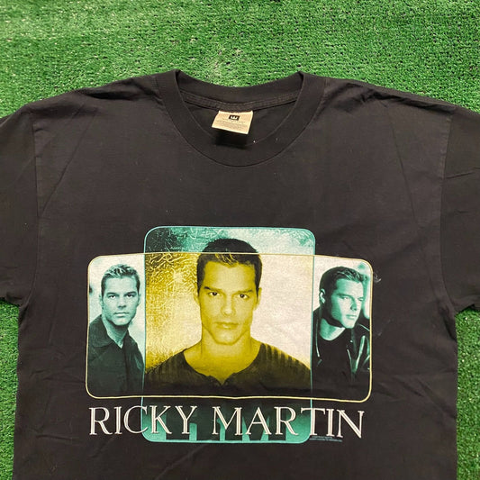 Ricky Martin Vintage 90s Y2K Pop Music Band T-Shirt