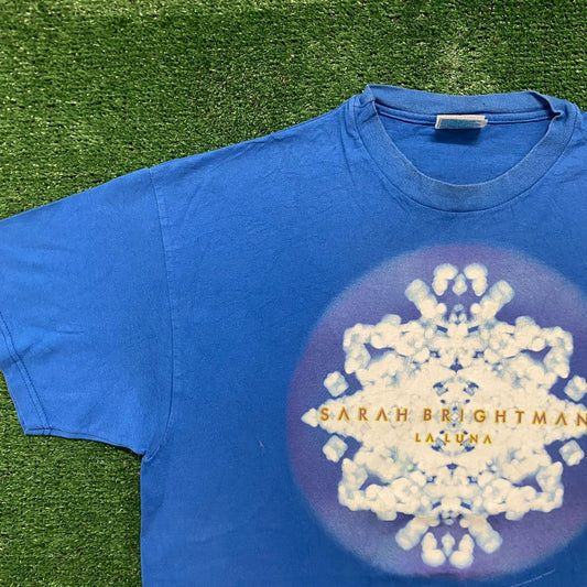 Vintage Y2K Sarah Brightman La Luna Tour Band T-Shirt