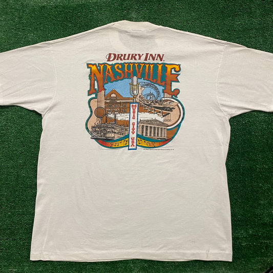 Vintage 90s Baggy Nashville Single Stitch Tourist T-Shirt