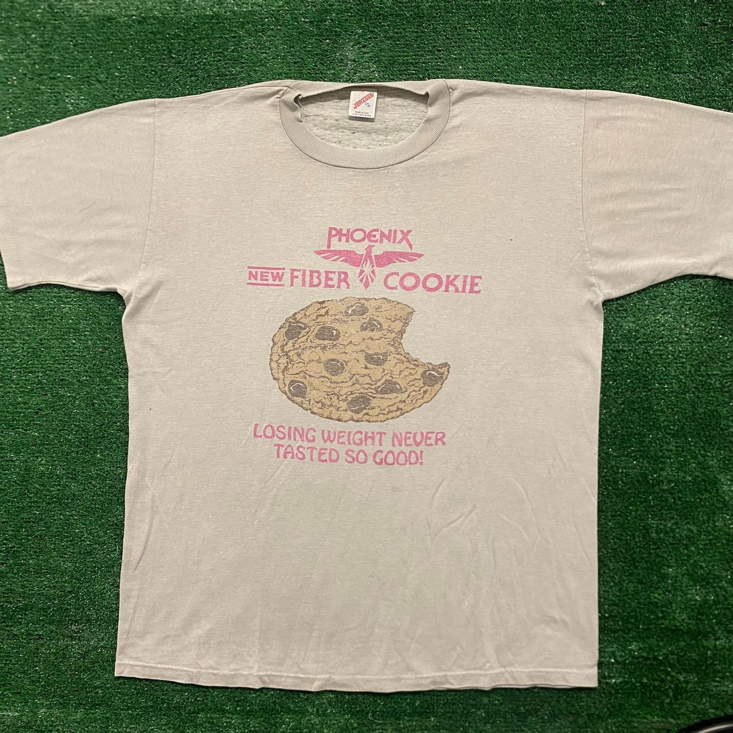 Vintage 80s Cookies Essential Snack Food Single Stitch Tee