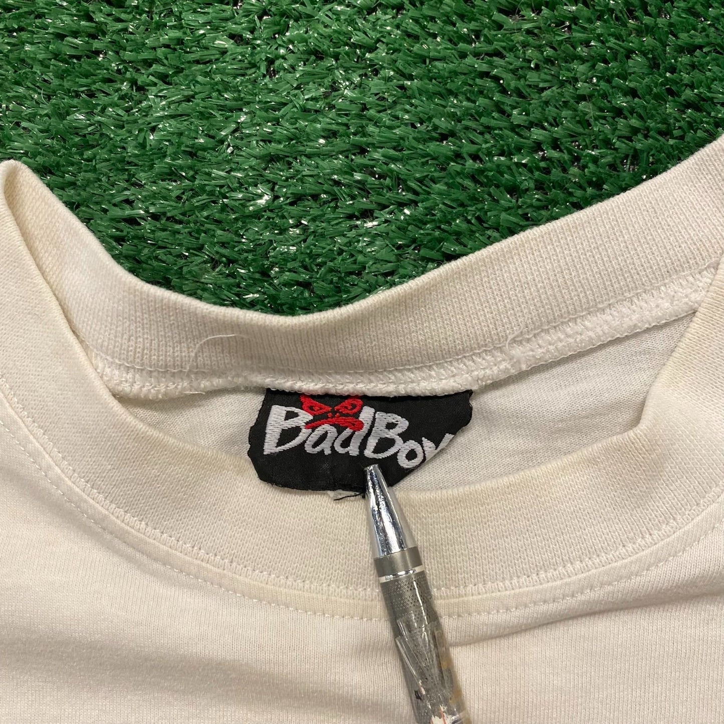 Bad Boy Bones Face Vintage 90s Skater Punk T-Shirt