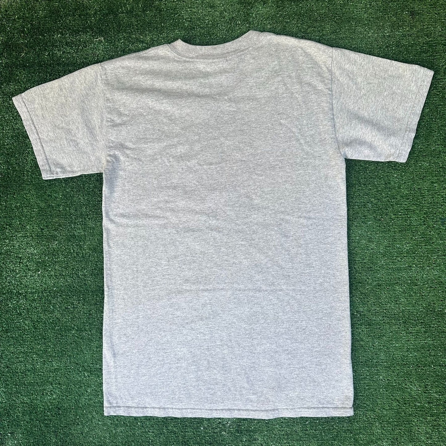 Vintage Y2K Schopf Bros Farm T-Shirt Lancaster PA Rural Agriculture Gray S