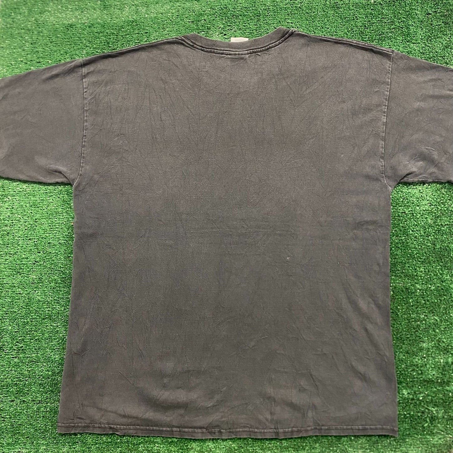 Vintage Y2K Cyber Sun Faded Baggy Dell Computer T-Shirt