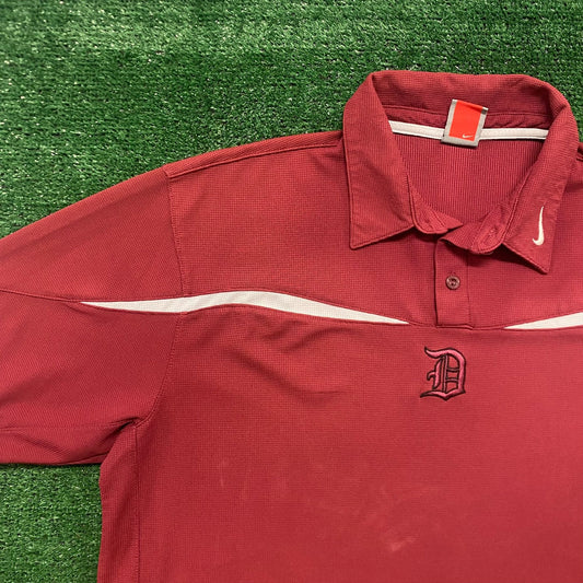 Vintage Y2K Nike Team Detroit Tigers Baseball Polo Shirt