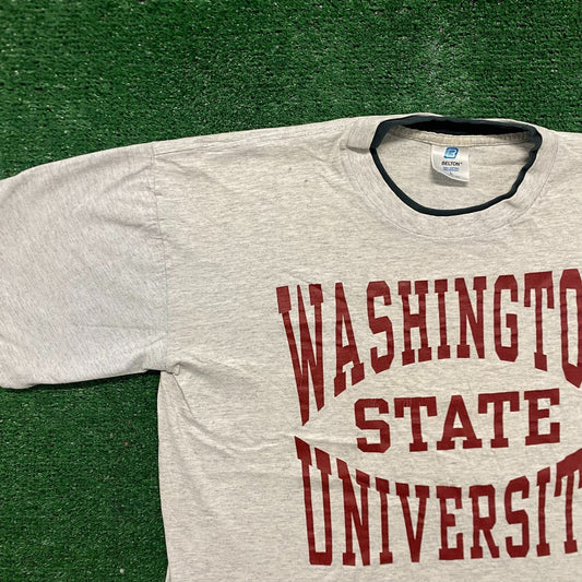 Vintage 80s Washington State Single Stitch NCAA College Tee