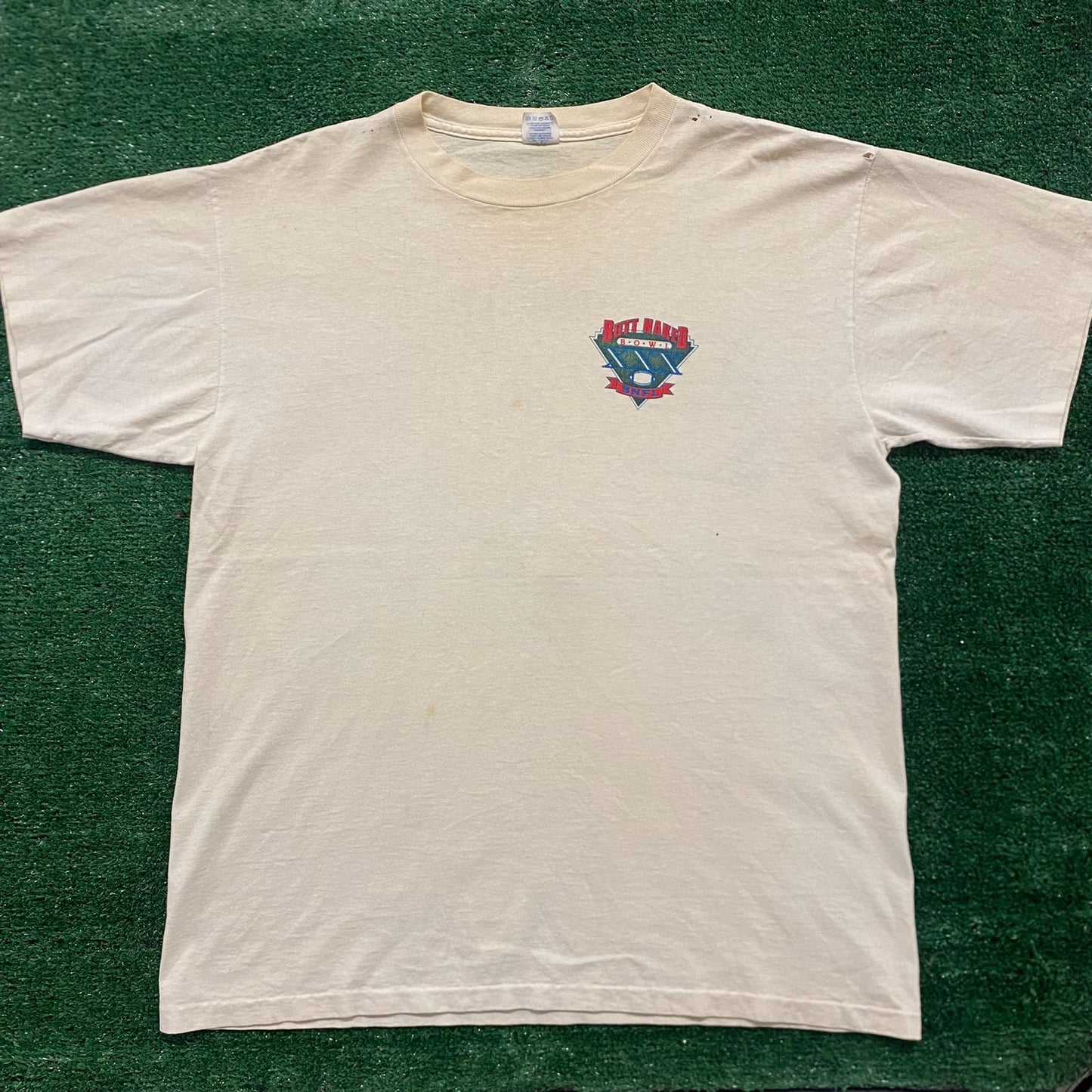 Vintage 90s Butt Naked Football Trolls Single Stitch T-Shirt