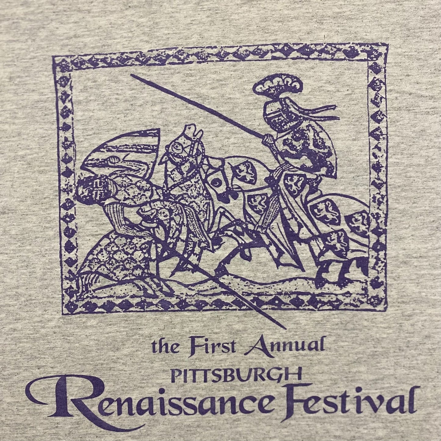 Vintage 90s Essential Renaissance Festival Single Stitch Tee