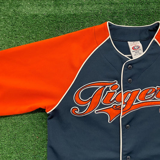 Vintage Y2K Detroit Tigers Essential Baseball Jersey