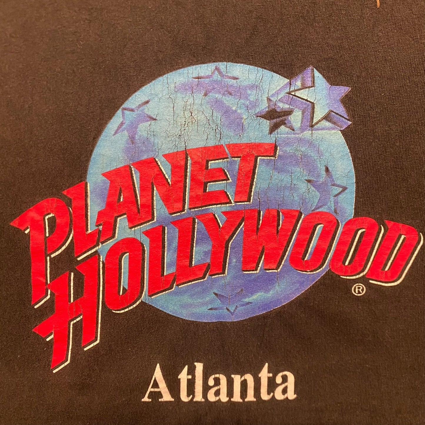 Vintage 90s Planet Hollywood Atlanta Logo Baggy Tourist Tee