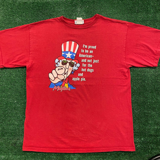 Vintage Y2K Maxine Comic USA Hallmark Funny Quote Tee