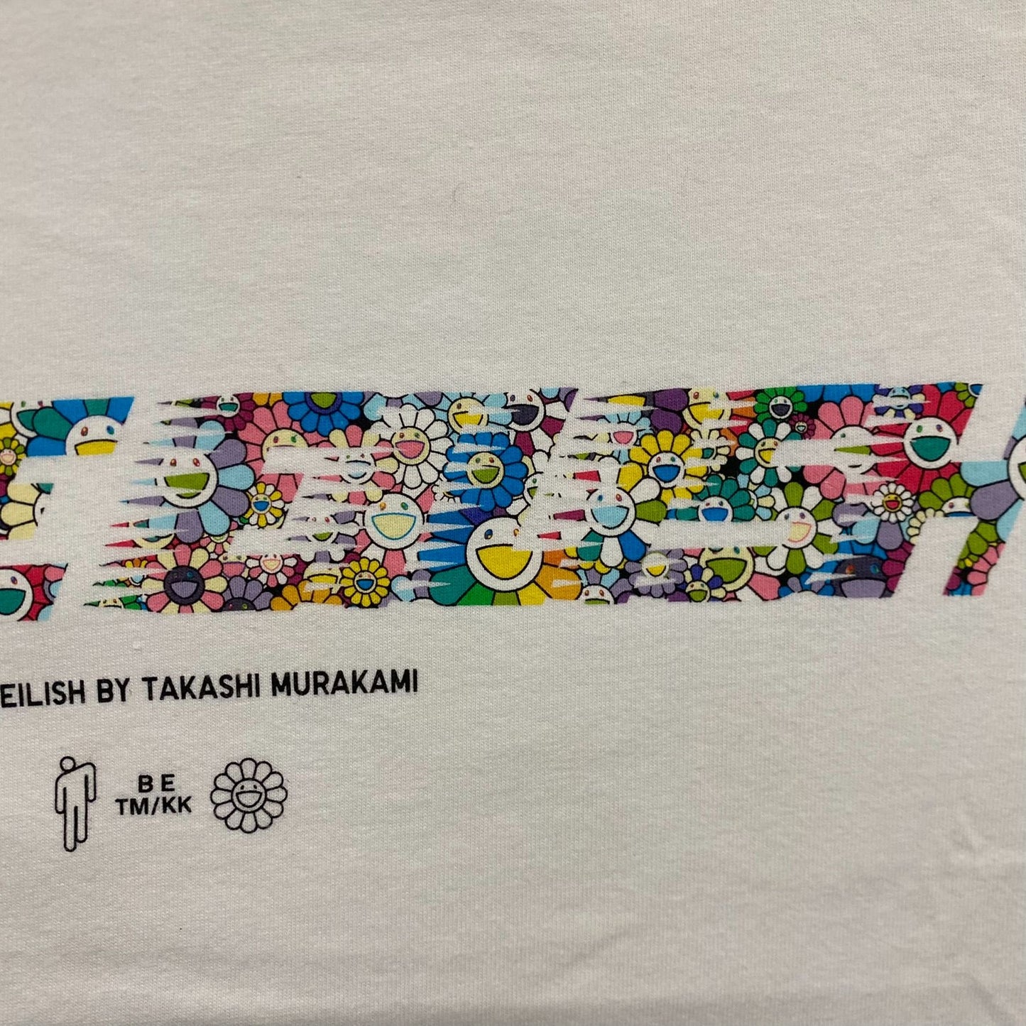 Billie Eilish Takashi Murakami Flowers Japan Art Uniqlo Tee