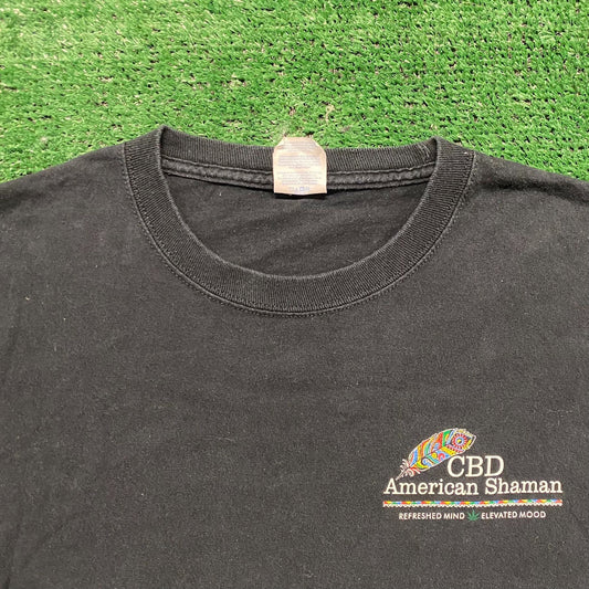 Got Pain CBD Weed Vintage 420 Stoner Shaman T-Shirt