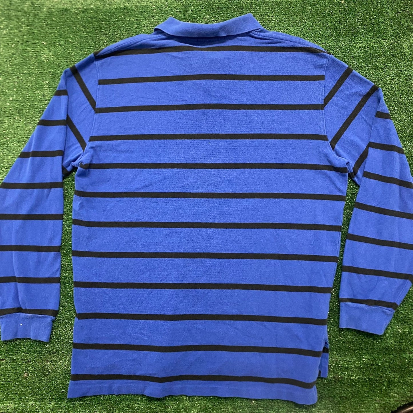 Vintage 90s Polo Ralph Lauren Essential Striped Rugby Shirt