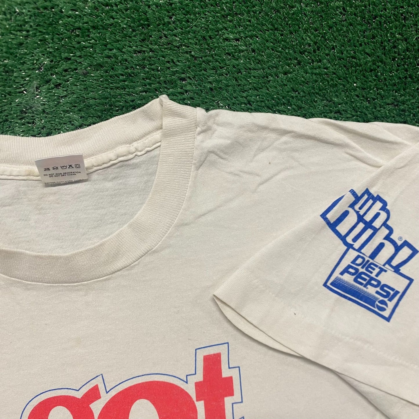 Vintage 90s Diet Pepsi Uh Huh KFC Single Stitch Promo Tee