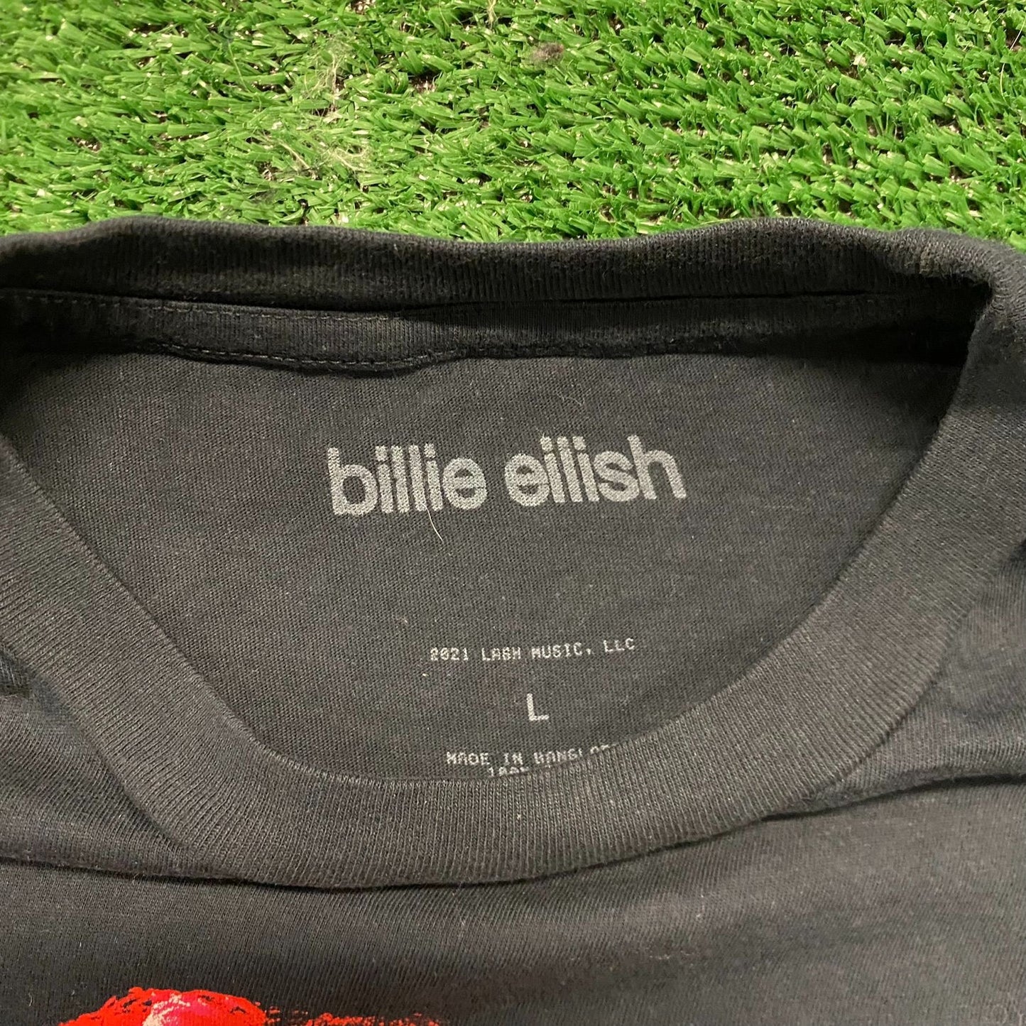 Billie Eilish Vintage Pop Music Skater Band T-Shirt