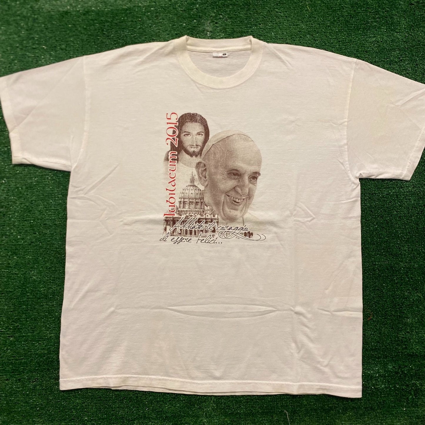 Jesus Catholic Pope Vintage Religion T-Shirt