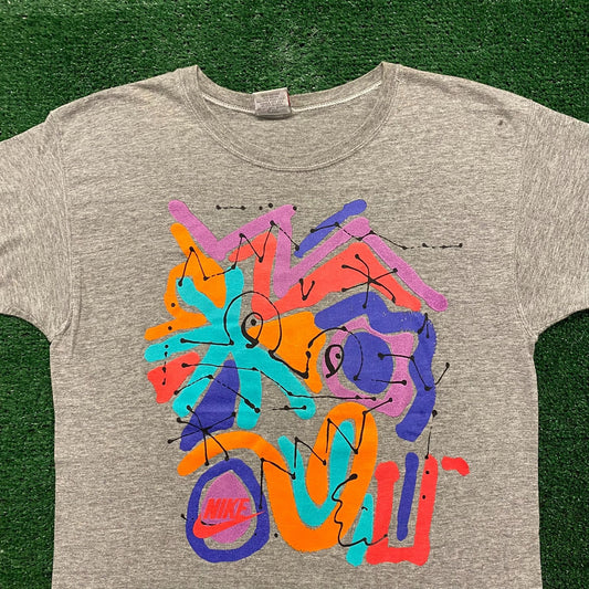 Nike Constellations Star Abstract Vintage T-Shirt