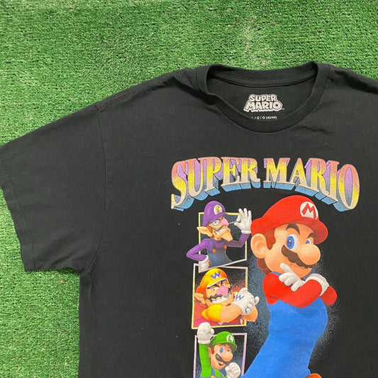 Vintage Y2K Nintendo Super Mario Essential Gaming T-Shirt