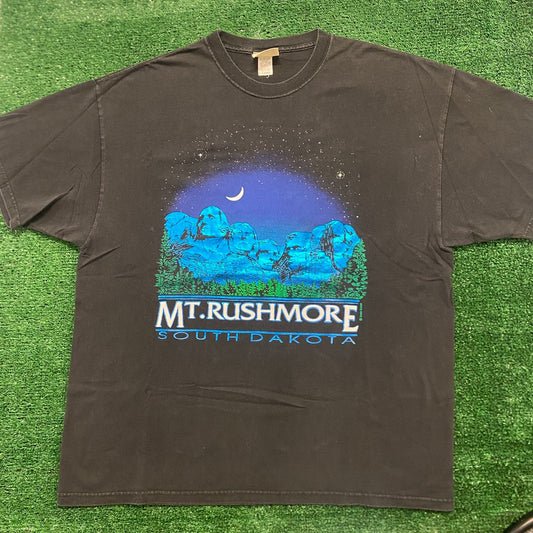 Mount Rushmore South Dakota Vintage 90s Western T-Shirt