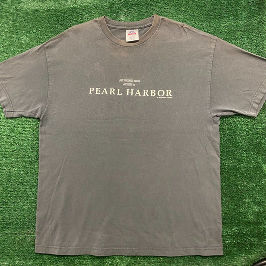 Vintage Y2K Pearl Harbor Movie Essential Sun Faded T-Shirt