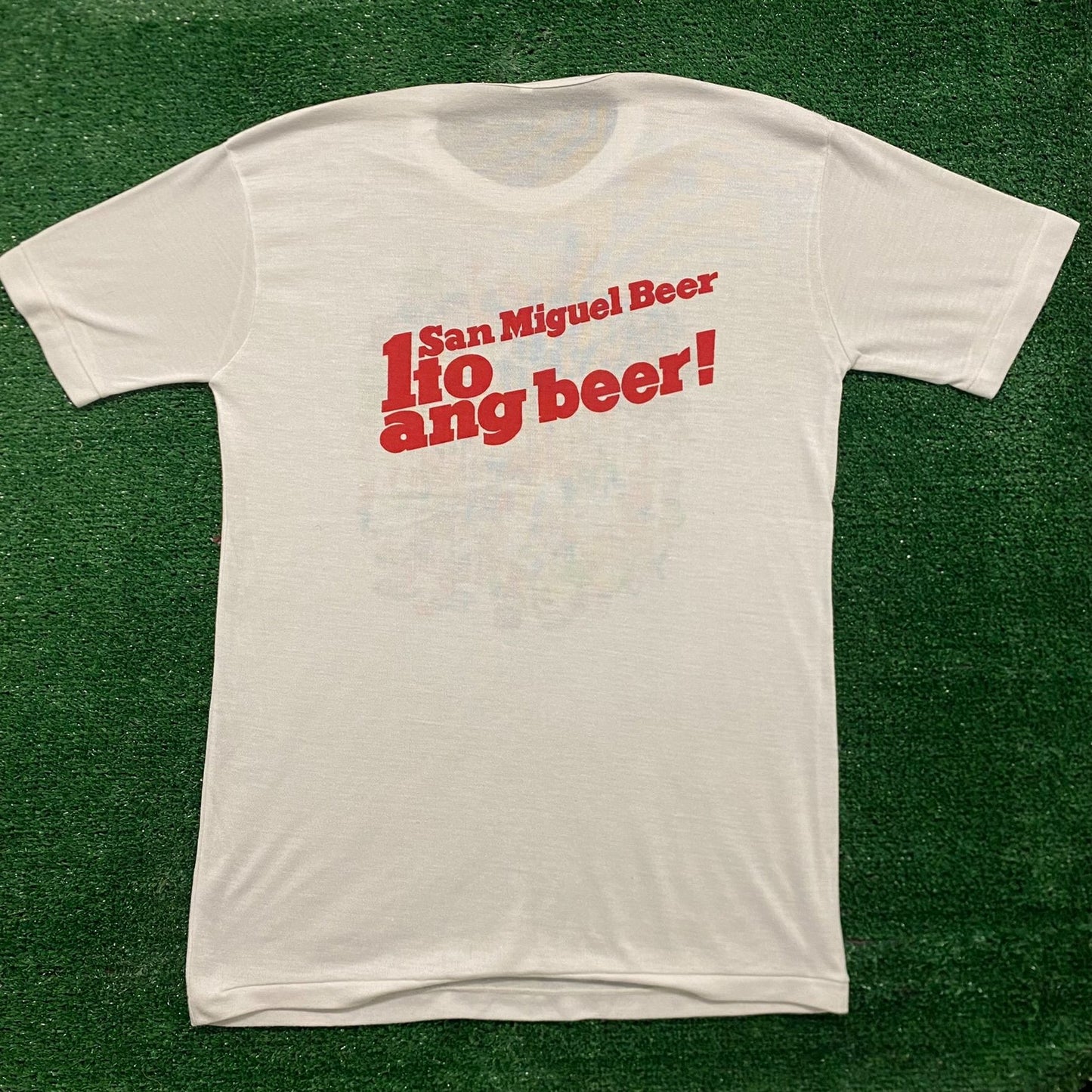 Beer Drunk Pool Party Vintage 80s Artwork Cartoon T-Shirt