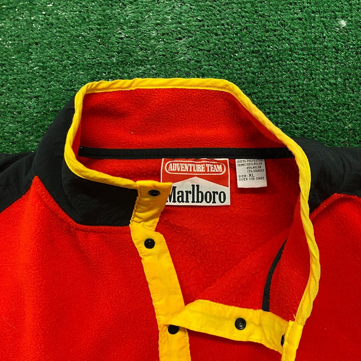 Marlboro Adventure Team Vintage 90s Fleece Jacket