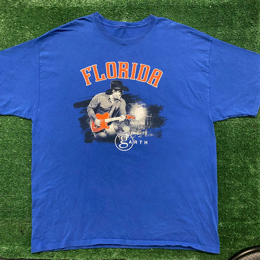 Vintage Garth Brooks Florida Stadium Tour Country Band Tee