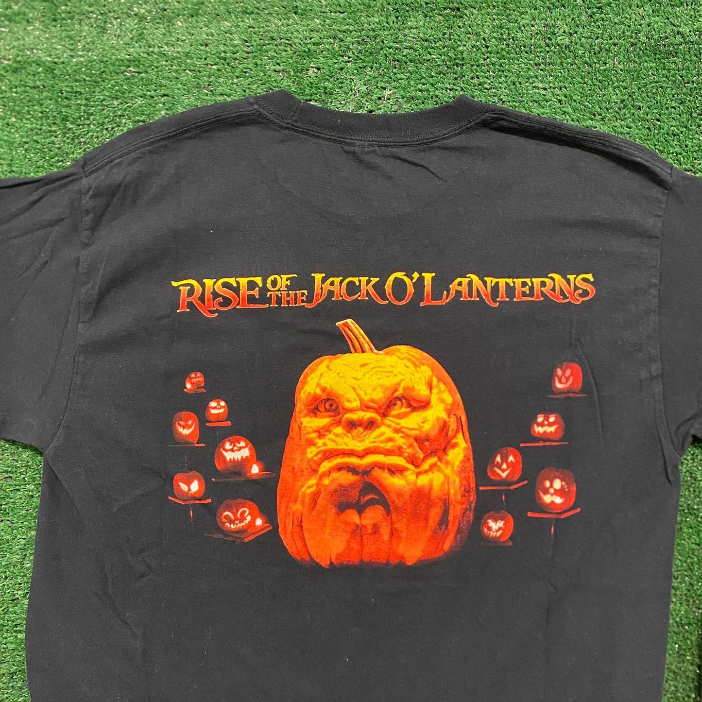 Halloween Pumpkins Vintage Horror Movie T-Shirt