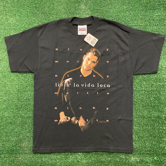 Ricky Martin Vida Loca Vintage Y2K Band T-Shirt