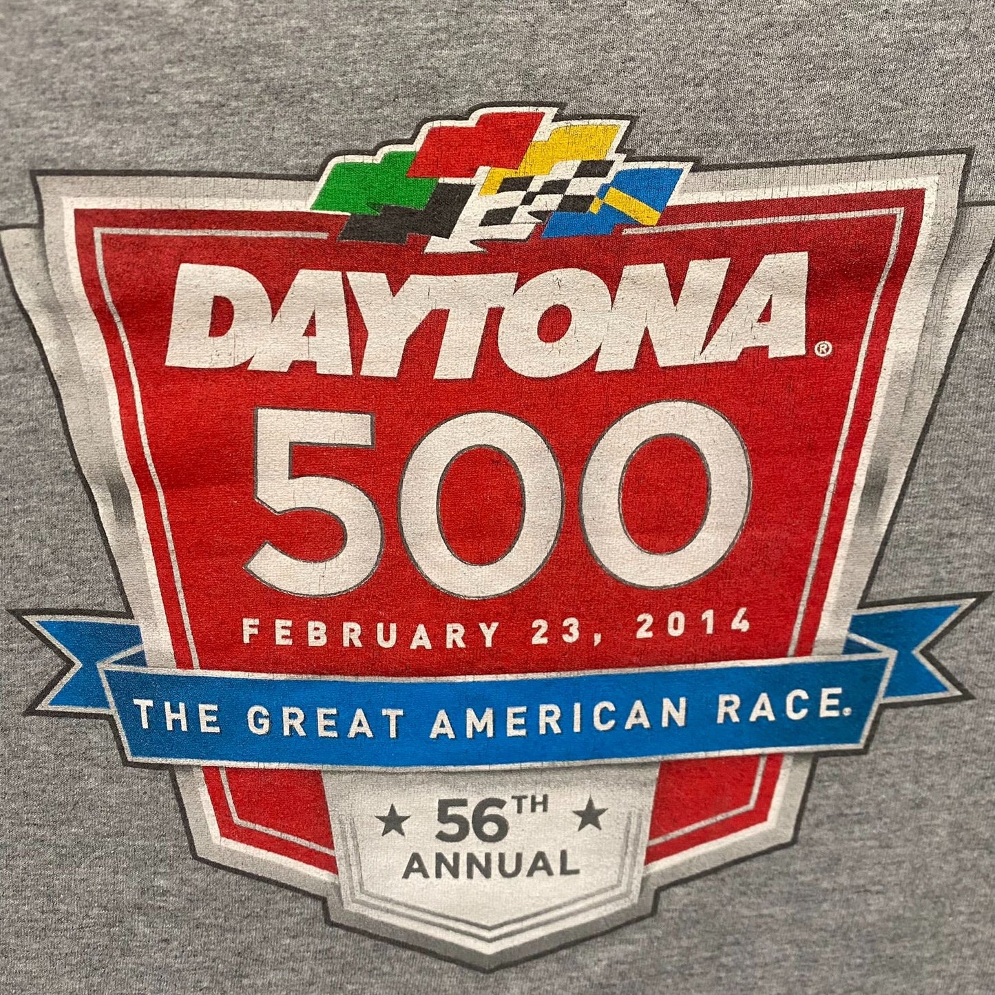 Vintage Y2K NASCAR Daytona 500 Shirt Auto Racing Logo Tee