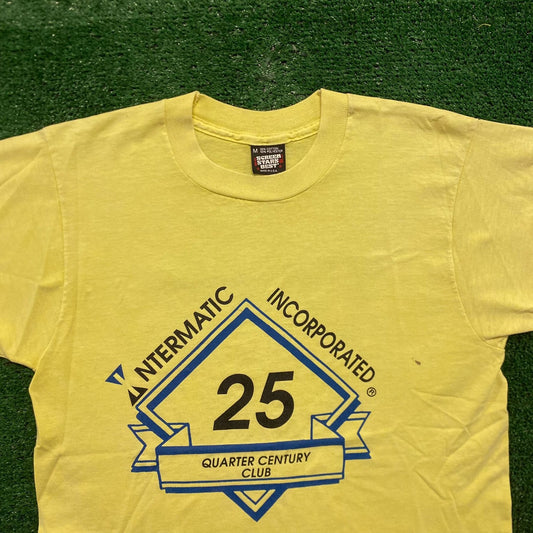 Intermatic Inc. 25 Years Vintage 80s Employee T-Shirt