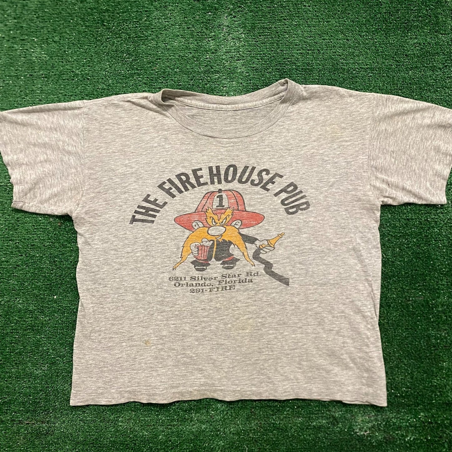 Vintage 80s Firehouse Pub Single Stitch Essential T-Shirt