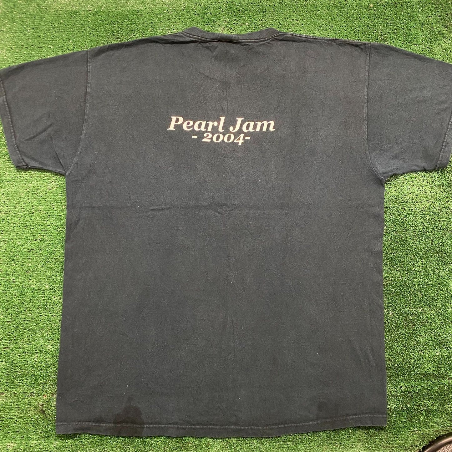 Vintage Y2K Pearl Jam Love Boat Captain Grunge Band Rock Tee