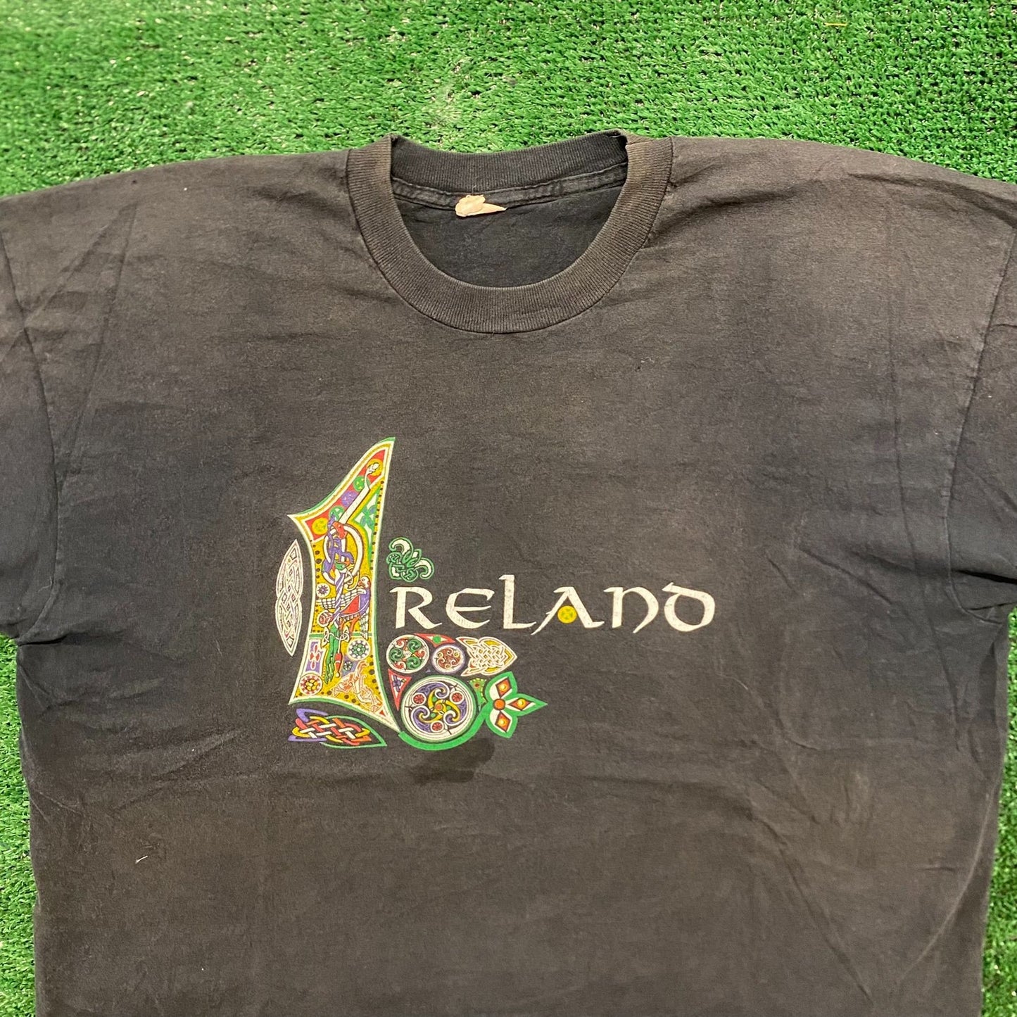 Ireland Celtic Irish Vintage 90s Single Stitch T-Shirt