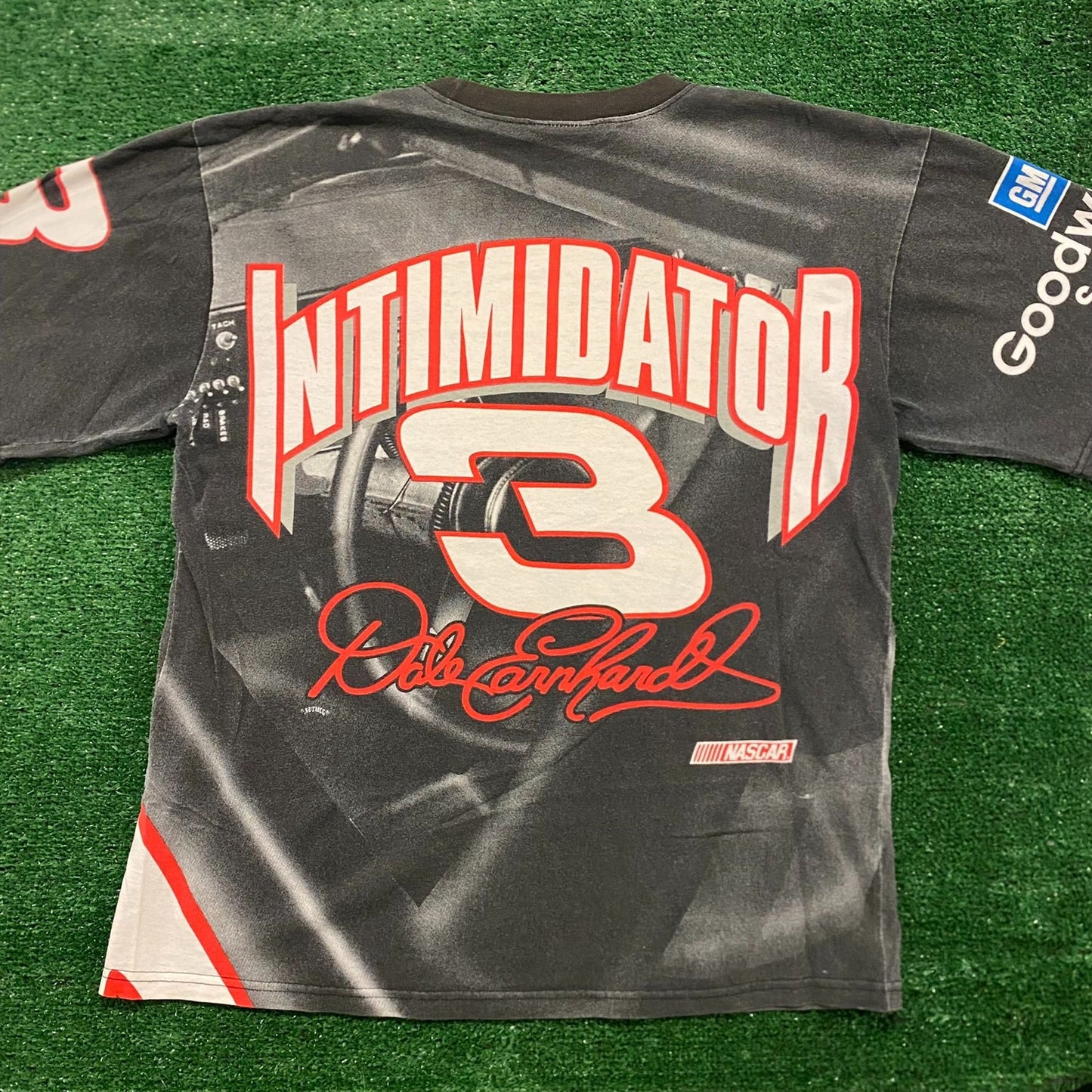 Dale Earnhardt Intimidator Vintage 90s NASCAR Racing T-Shirt