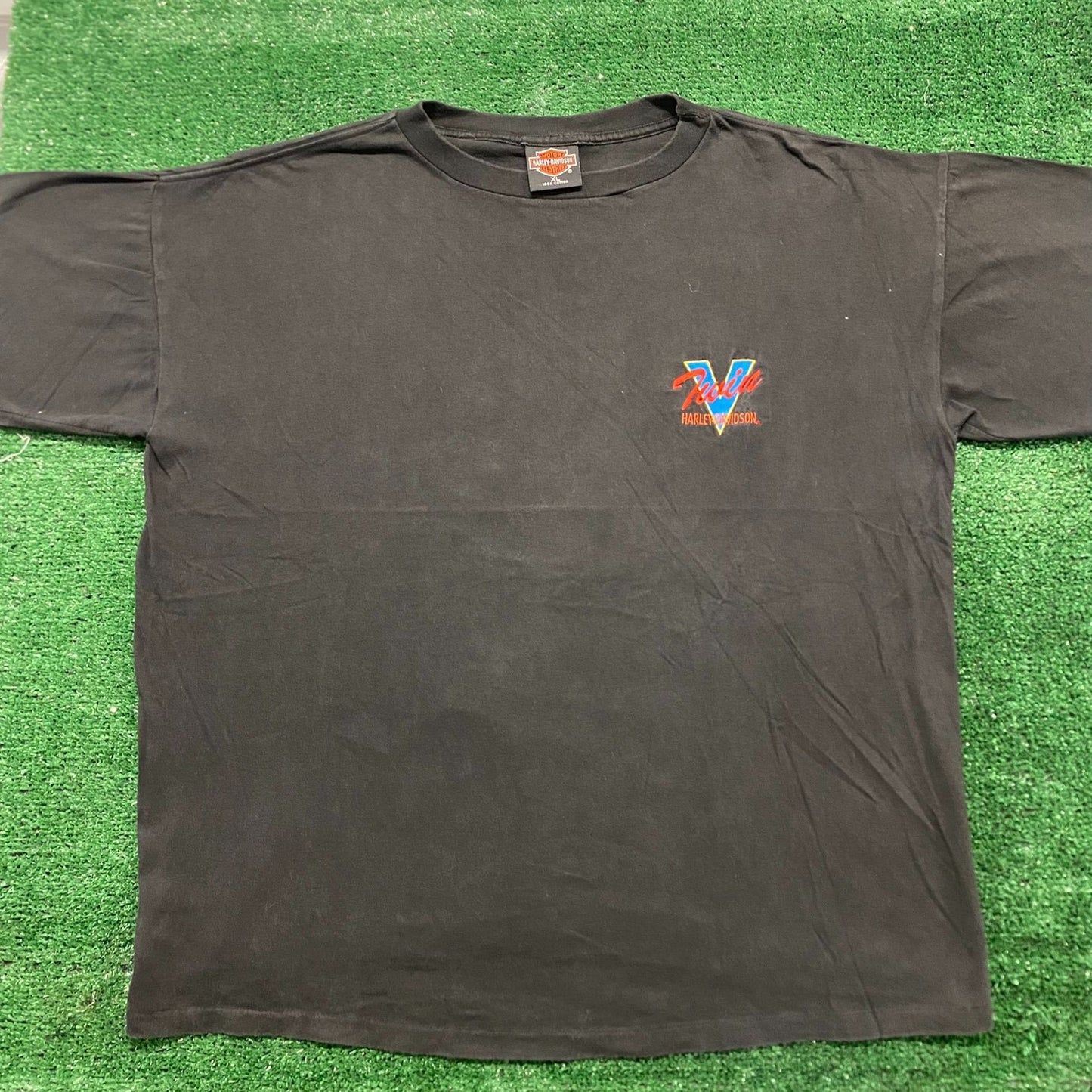 Vintage 90s Harley Davidson Shirt V-Twin Single Stitch Tee