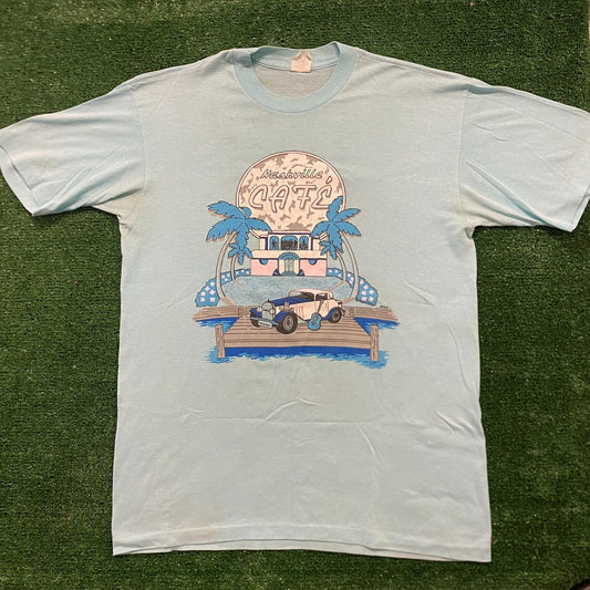 Vintage 80s Nashville Cafe Single Stitch Tourist T-Shirt