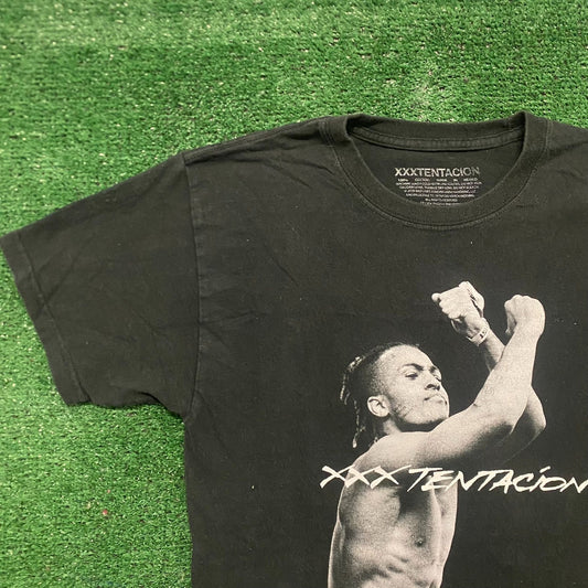 Vintage Y2K XXXTentacion Essential Drill Trap Rap Tee