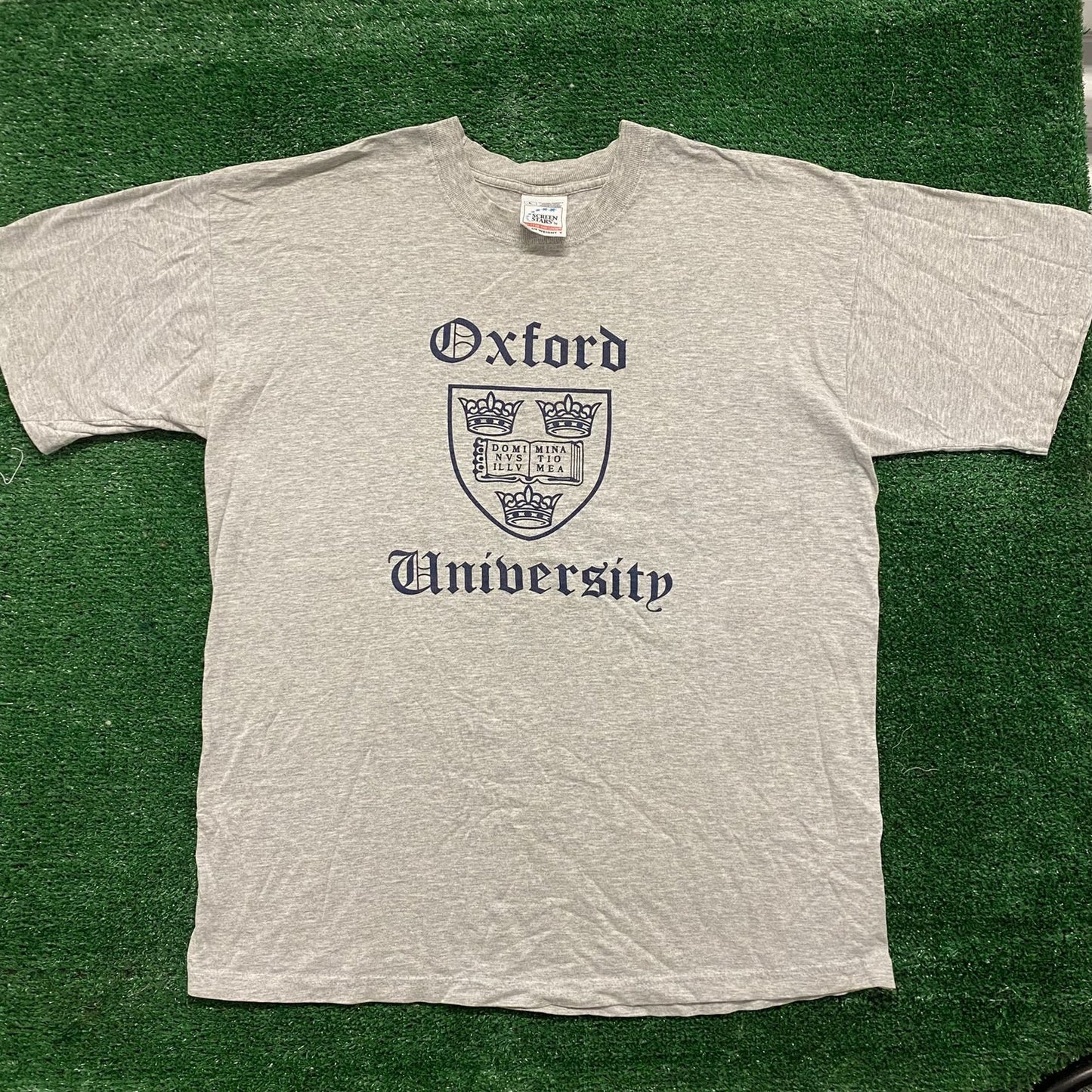 Vintage 90s Oxford University Shirt UK College Logo Tee