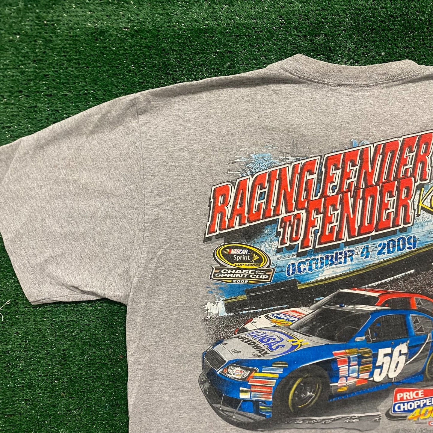 Vintage Y2K Kansas Speedway Shirt NASCAR Auto Racing Tee