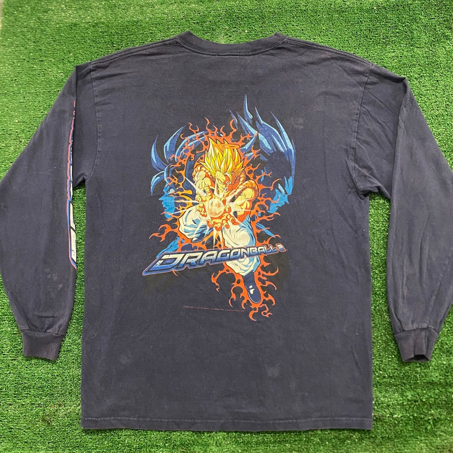 Vintage 90s Dragon Ball Z Goku Shirt Long Sleeve Anime Tee