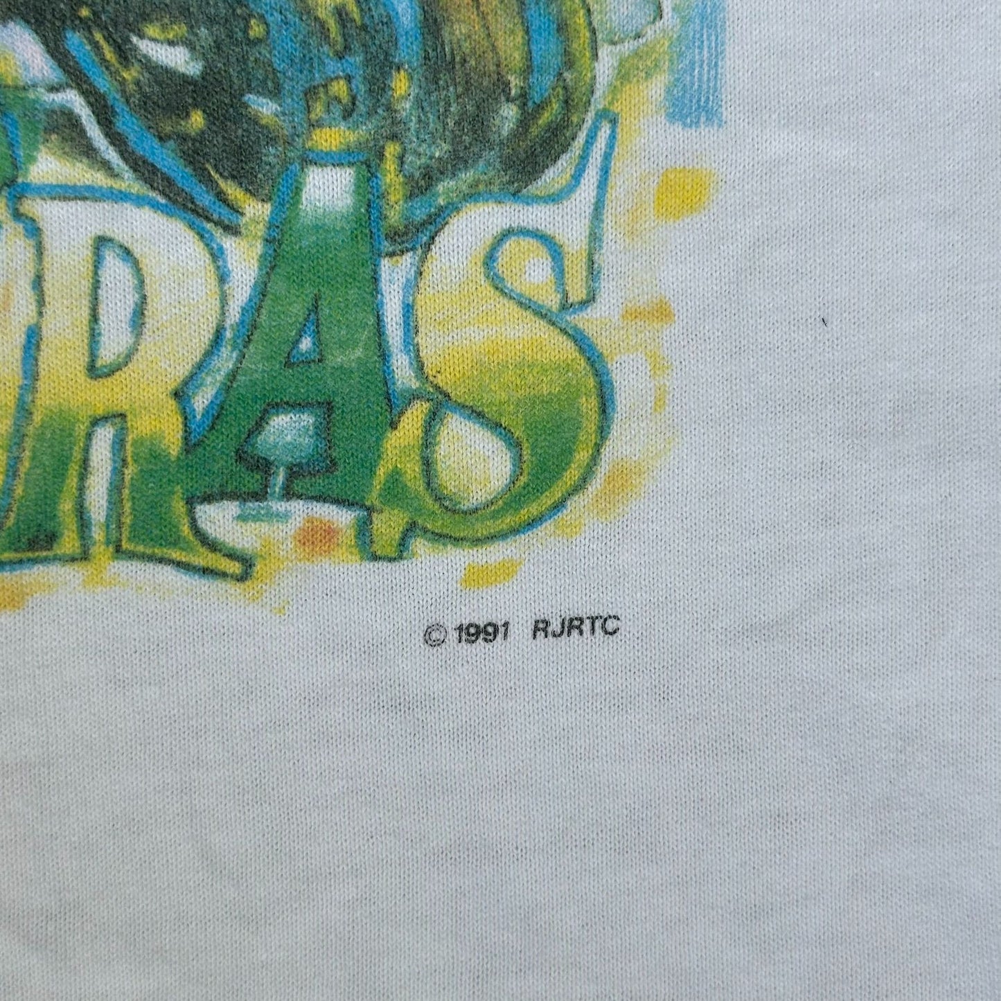 Vintage 90s Salem Cigarettes Mardi Gras 1992 T-Shirt White XL Single Stitch Jazz