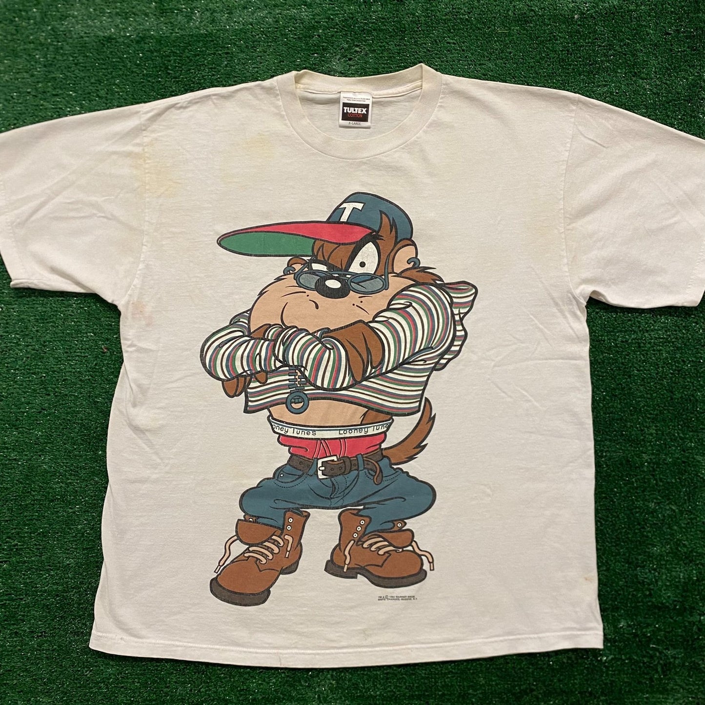 Looney Tunes Taz Devil Vintage 90s Cartoon T-Shirt