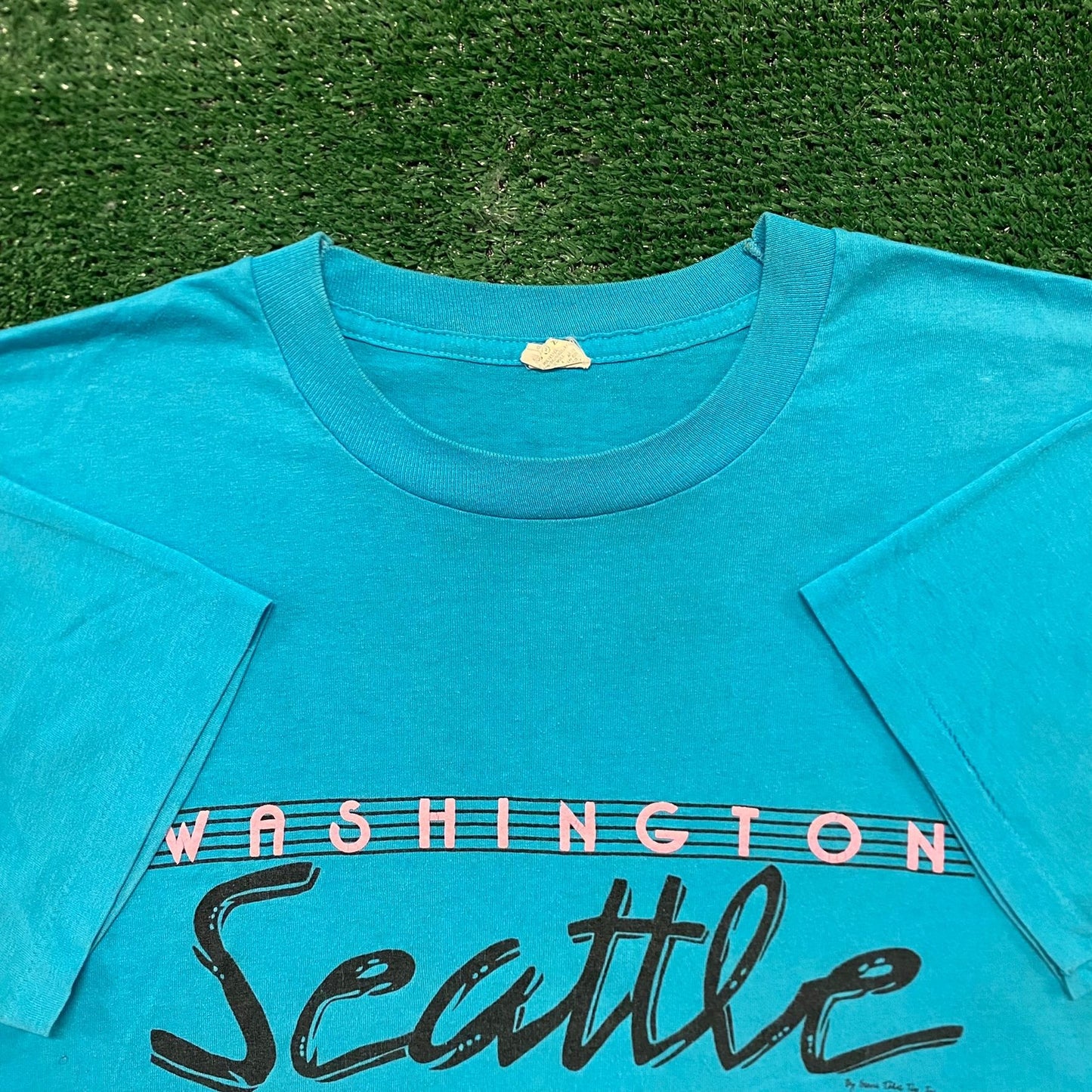 Vintage 90s Seattle Washington Single Stitch T-Shirt