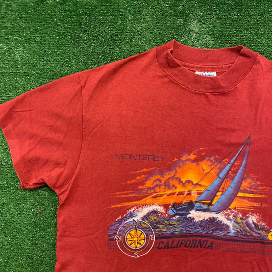 Vintage 80s Monterey California Single Stitch T-Shirt