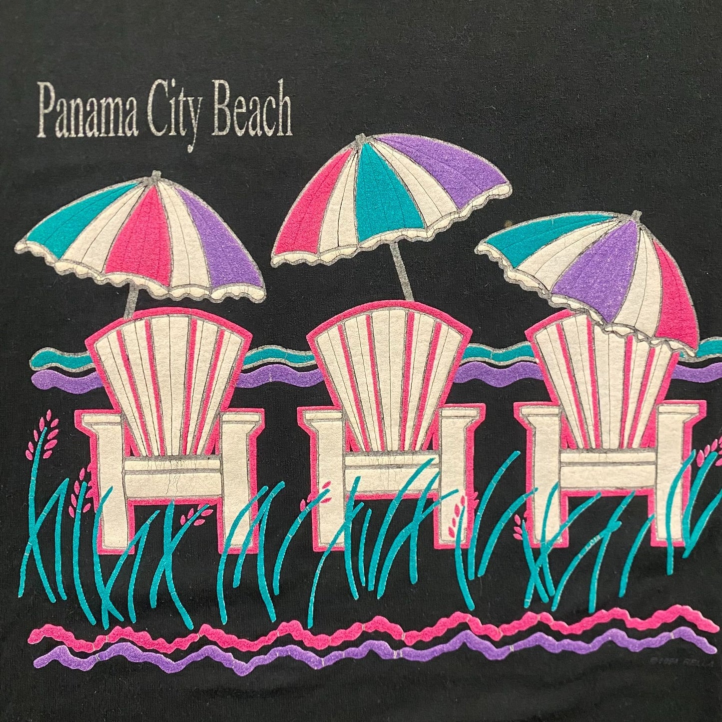Panama City Beach PCB Vintage 90s Summer Vacation T-Shirt